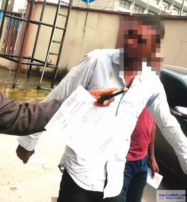 Photo: Man Dips Fingers In Private Part Of 8-Month-Old Pregnant Woman On The Road